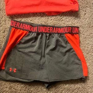 Under Armour workout set